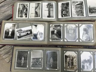 Five Family photo albums from 1930s holiday and family Pics 3 Kingsway,  2 Snaps 4