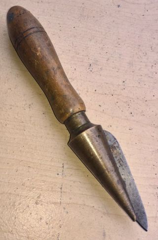 Rare Pharmacy / Apothecary Antique Tool - Cork Cutter Shaper Sharpener Lqqk