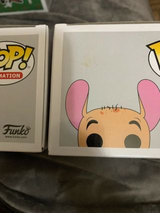 FUNKO POP REN AND STIMPY SET OF 2 AND VAULTED 7