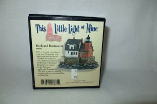 Rockland Breakwater Harbour Lights This Little Light O Mine Lighthouse Ll275 Mib