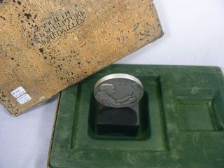 1972 LAPLAND Franklin Sterling Silver Medal LEO HOLMGREN,  BOX 5
