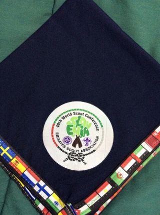 Boy Scouts Uae 4th World Scout Conference Neckerchief