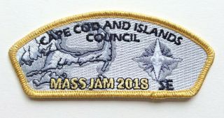 Massjam (mass Jam) - 2018 Cape Cod & Islands " Se ".  " Scout Executive " Csp
