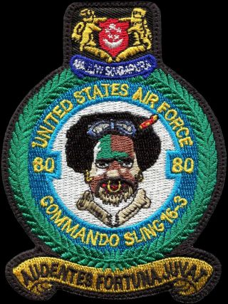 Usaf 80th Fighter Squadron - Commando Sling 2016 - 3 - Kunsan Ab,  Sk - Patch