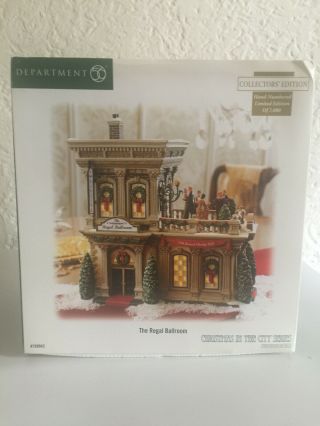 Dept Department 56 799942 The Regal Ballroom Christmas In City Animated Village