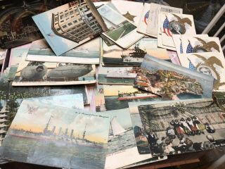 Vintage Post Cards Variety Over 100 Plus From 1903 And Early 1900’s &