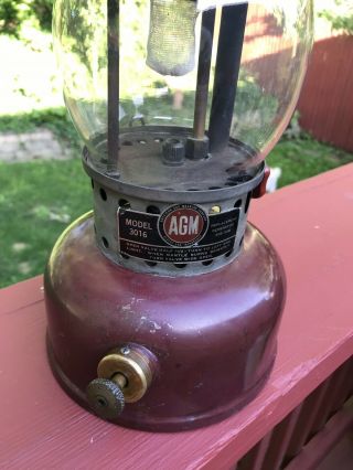 (AGM) Vintage American Gas Lantern Model 3016 2