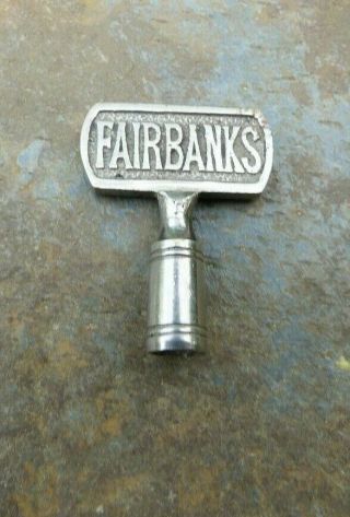 Antique Plated Brass Banjo Fairbanks Electric Banjo Key Wrench 1/4 " Hex
