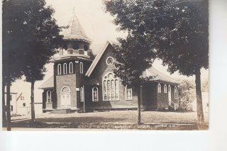 Real Photo Postcard Methodist Church Antrim Nh
