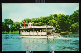 Postcard The Wawasee Bell On Lake Wawasee Syracuse Indiana Unposted
