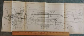 Very Rare Feb.  1904 York City Subway Irt Orr To Ryan 10 - P Book 10x27 Map Nyc