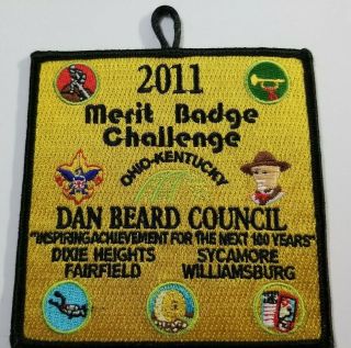 Bsa Boy Scout Patch Dan Beard Council 2011 Merit Badge Challenge Ohio Kentucky