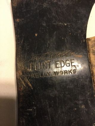 Vintage Logger Stile True Temper Flint Edge Kelly Workes