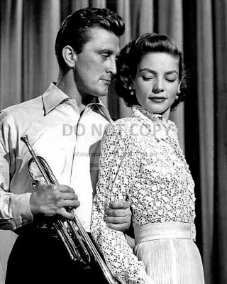 Kirk Douglas Lauren Bacall " Young Man With A Horn " 8x10 Publicity Photo (da - 373)