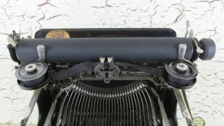 Corona Antique Typewriter No 3 Standard Folding Portable Case 1919 Black USA 6