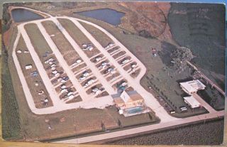 Iowa Aerial Pc Des Moines West Koa Campground I - 80 Rr2 Adel Hudson Family 1980