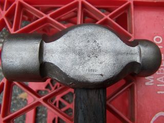 Peck,  Stow & Wilcox Co.  Pexto Ball Peen Hammer Blacksmith Tinsmith Usa