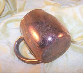 VINTAGE Kappa Sigma fraternity Balfour EPB copper crest stein / mug OLD 2