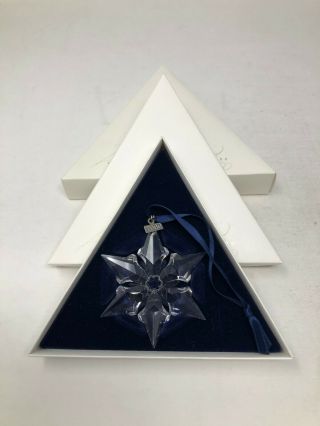 Swarovski Crystal 2000 Christmas Snowflake Ornament W/ Box