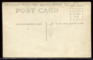 RPPC REAL PHOTO POSTCARD JAMISON CITY CORNET BAND COLUMBIA CO PENNSYLVANIA 2
