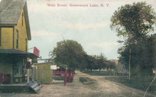 Greenwood Lake,  York,  1900 - 10s; Main Street