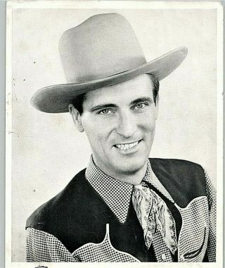 Rare Ernest Tubb (1914 - 1984) 8 X 10 Scarce Vintage Photo Country Music