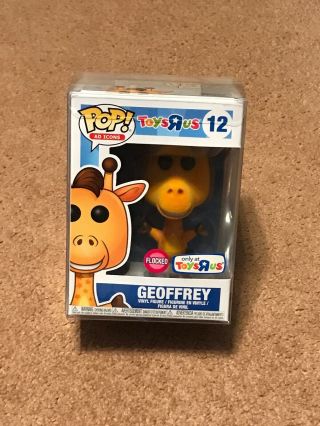 Funko Pop Ad Icons Flocked Geoffrey The Giraffe 12 Toys R Us Limited Exclusive