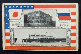 Portsmouth,  Nh,  Japanes Russian Peach Conference,  1905