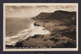 Australia Stanwell Park From Bald Hill,  South Coast,  Nsw No.  451 Postcard