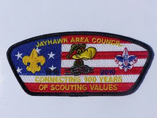 Jayhawk Area Council 100th Anniversary 2010 Bsa Cententennial Csp S26 Ltd.  Ed.