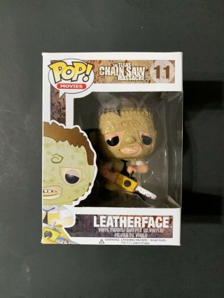 Funko Pop Movies Horror Texas Chainsaw Massacre — Leatherface 11 Vaulted Rare