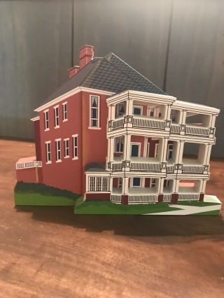 Sheila Collectible Wooden Hand Painted Historical House Margaret Mitchell