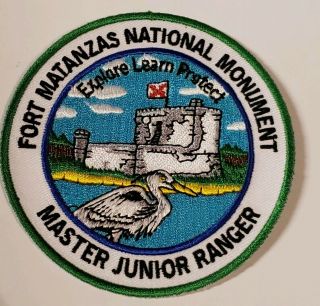 Fort Matanzas National Park Junior Ranger Patch