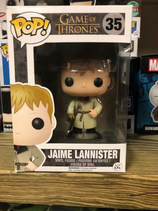 Jaime Lannister Funko 35 Game Of Thrones Pop Vinyl