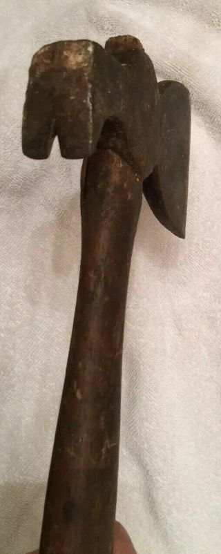 Vintage Carpenter ' s Hatchet Axe With Claw/Nail Puller Wood Handle 3