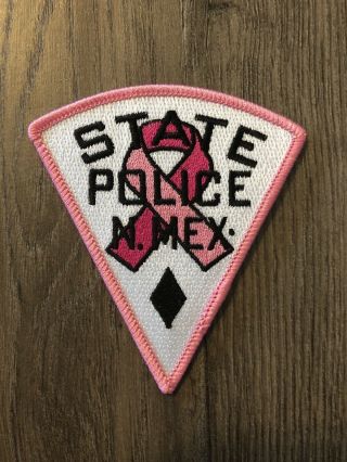 Mexico State Police Pink Shoulder Patch Highway Patrol