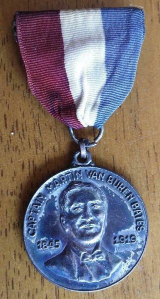 Trail Captain Martin Van Buren Bates 1919 Medal