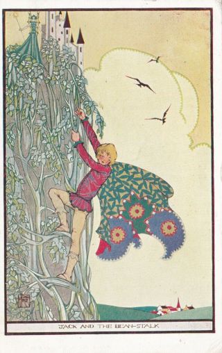 Joyce Mercer Art Deco Fairy Tales Jack & The Beanstalk