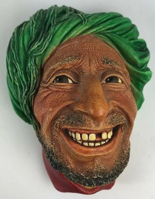 Chalkware Head Bossons England Kurd Series G Dated 1963 Introduced 1964