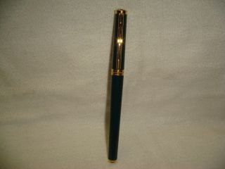 Vintage Collectible GERMANY Jade Green/Gold Ballpoint pen MONTBLANC NM 3