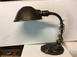 Vintage Goose Neck Desk Lamp New/used