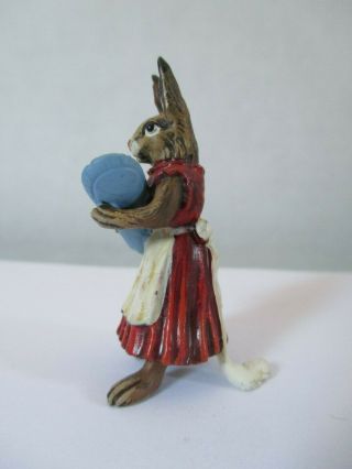 Franz Bergmann Rabbit with a Baby Miniature Austrian Cold Painted Bronze Figure 2