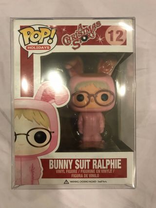 Funko Pop A Christmas Story 12 Bunny Suit Ralphie [vaulted & Protector]