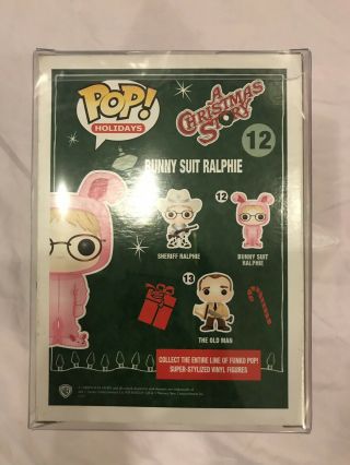 Funko Pop A Christmas Story 12 Bunny Suit Ralphie [Vaulted & Protector] 3