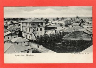 Rogers Road Mombasa Bea British East Africa Kenya Pc 1908 Ref S570