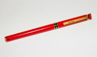 Ferrari Formula Fountain Pen Red Enamel (aurora /cartier) (1985)