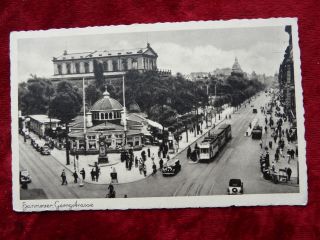 Hannover,  Georgstraße - German Postcard 1930 