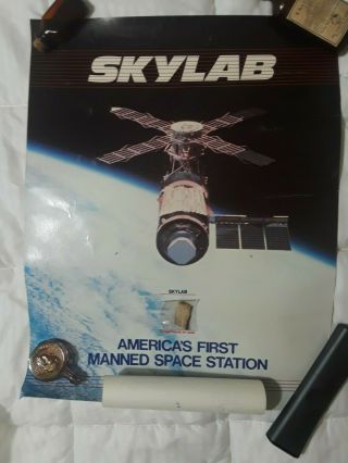 Fabulous Skylab Collectible From Nasa Giftshop - Piece Of Apollo Skylab