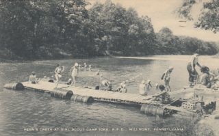 Rp: Millmont,  Pennsylvania,  1953 ; Ioka Girl Scouts Camp,  Penn 