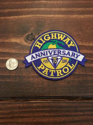 Florida Fl Highway Patrol Fhp Sheriff Trooper Patch Anniversary 75 Year Police